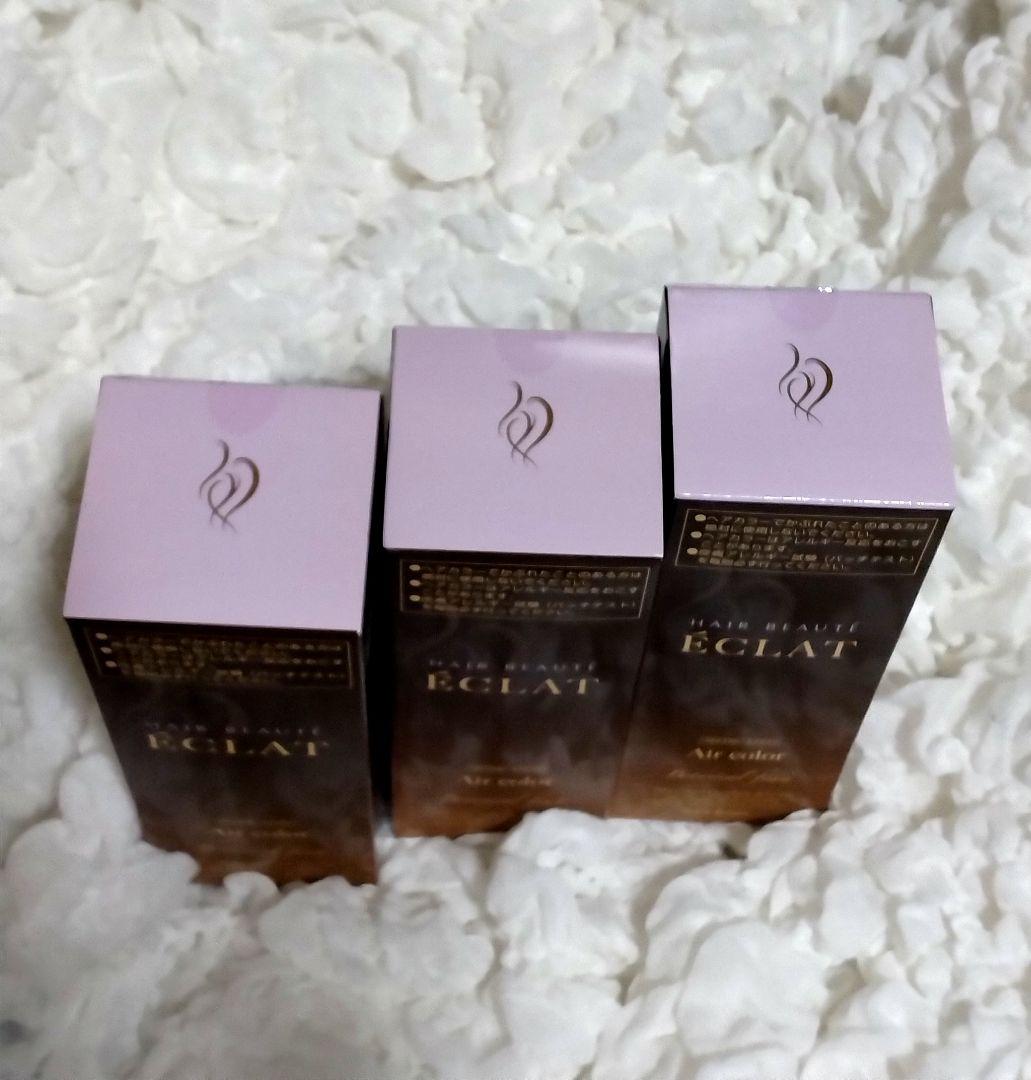 新品　ÉCLAT ヘアボーテエクラ ダークブラウン 　80g✕3個セット