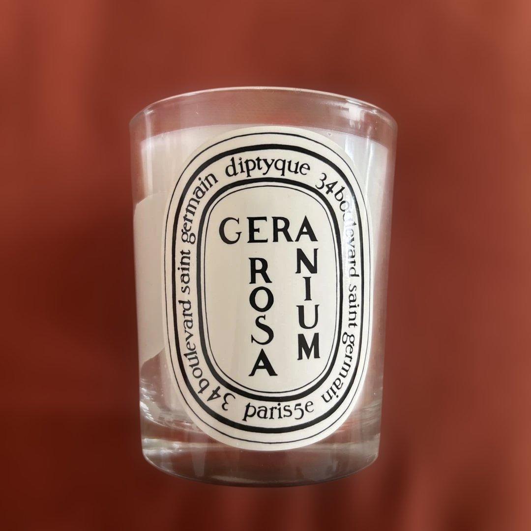 Diptyque ゼラニウム ローザ キャンドル 190g