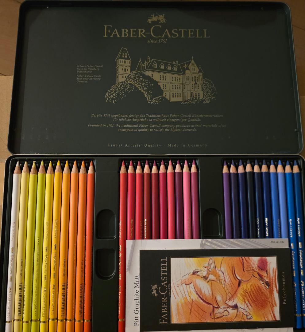 FABER-CASTELL（ファーバーカステル）　 ポリクロモス色鉛筆　60色