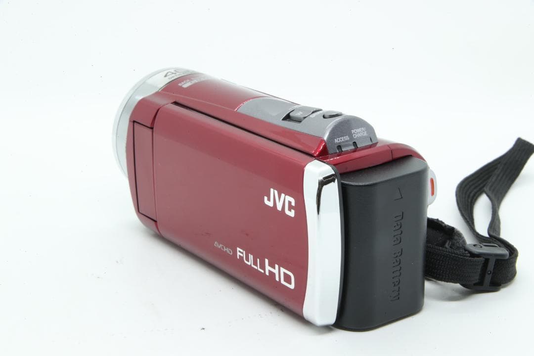 【N2063】 JVC Everio GZ-HM33 レッド 箱付き