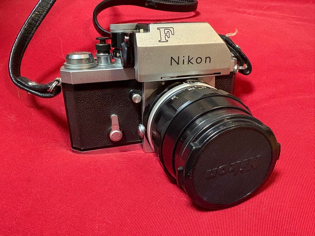 【昭和レトロ】Nikon F フィルム一眼レフカメラ