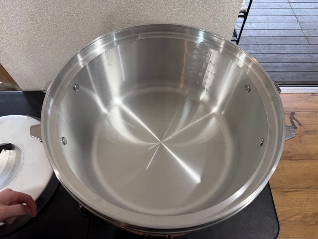 【美品】業務用 ガス炊飯器 リンナイ 3升炊き 都市ガス用 RR-30S1