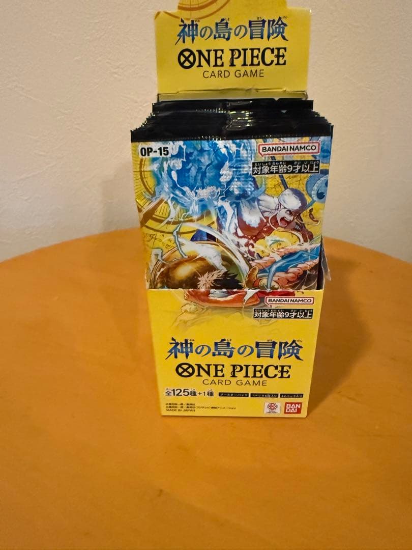 神の島の冒険 ONE PIECE CARD GAME 1box分 封入率一致