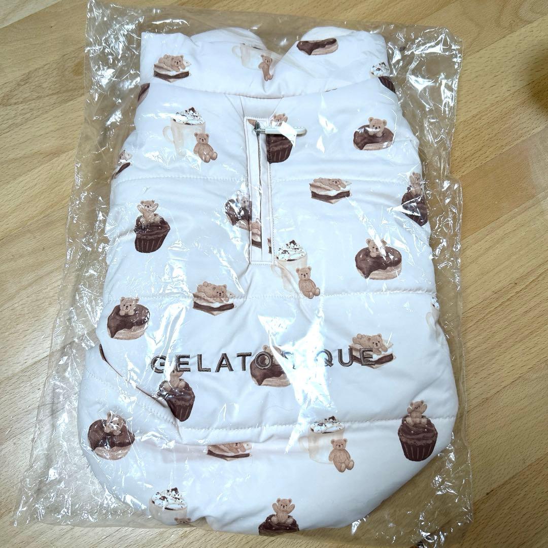 gelato pique ジェラート ピケ　新品 中綿ベスト　犬　ジャケット