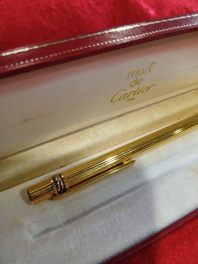 松⚫カルチェ　Cartier ボールペン　共箱付