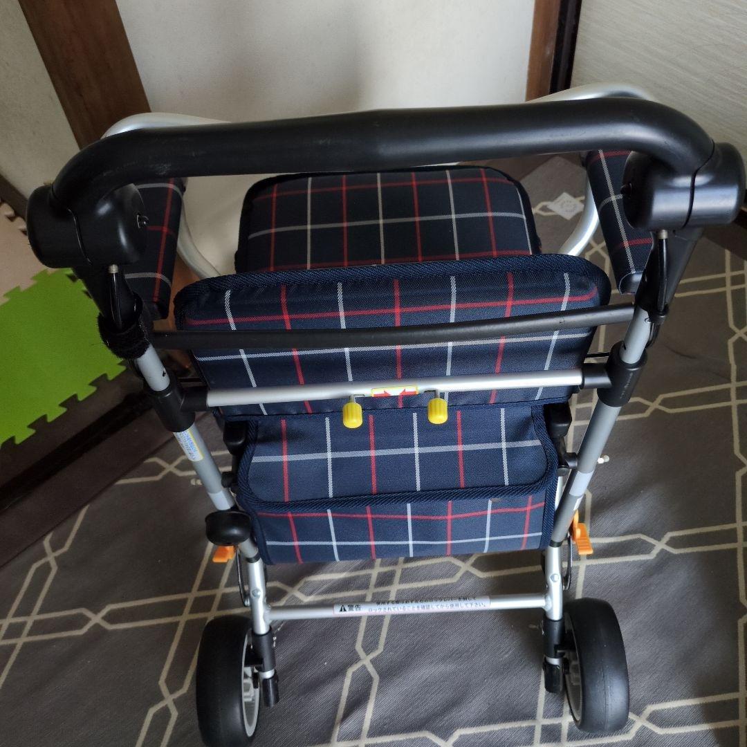 幸和製作所シルバーカーテイコブST07ネイビーとレッドチェック