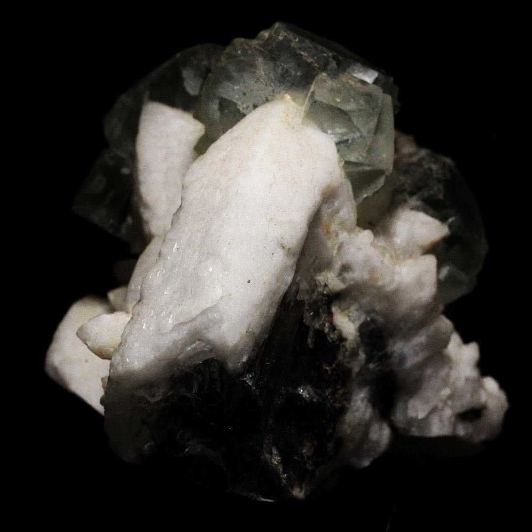超珍品水晶！！フローライトとへデンバーガイトクリスタル！内モンゴル産