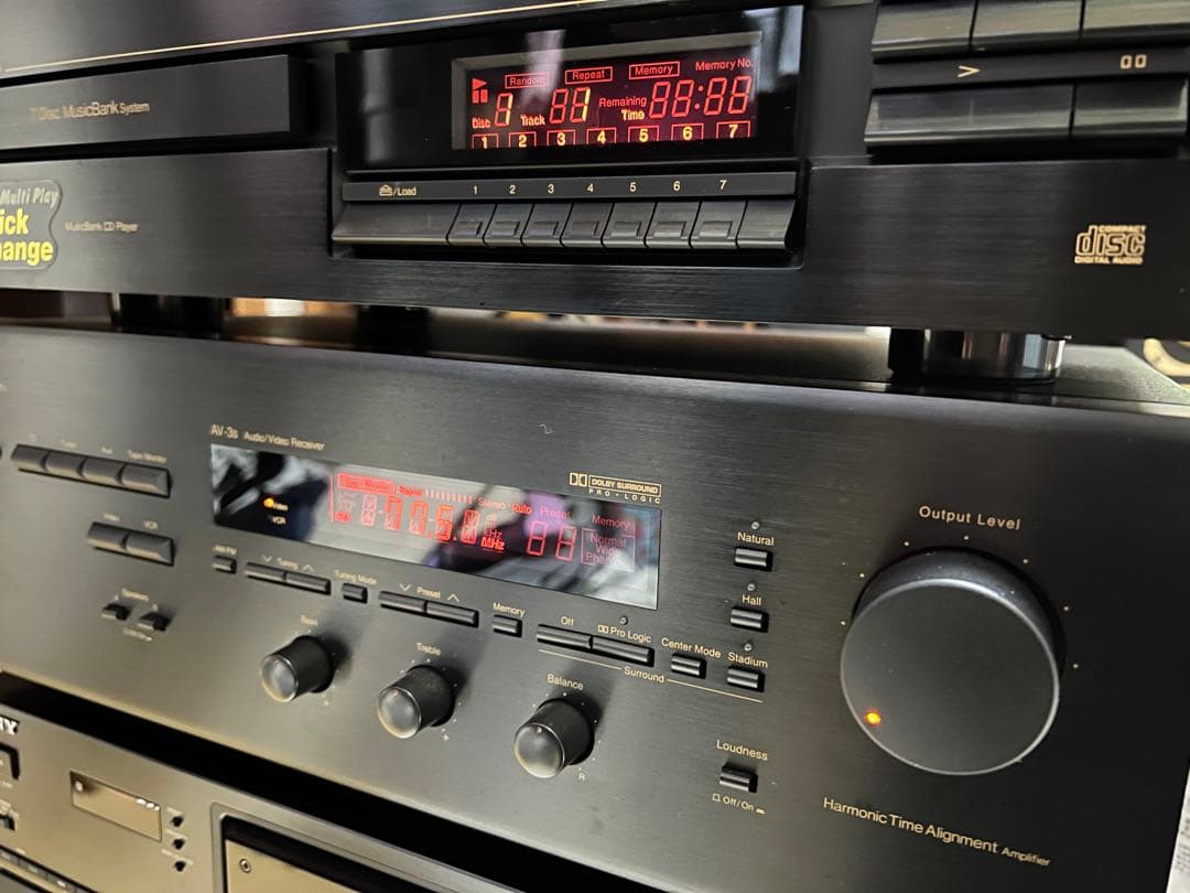 美品！ナカミチNakamichi AV-3Sピュアアンプとしても優秀です