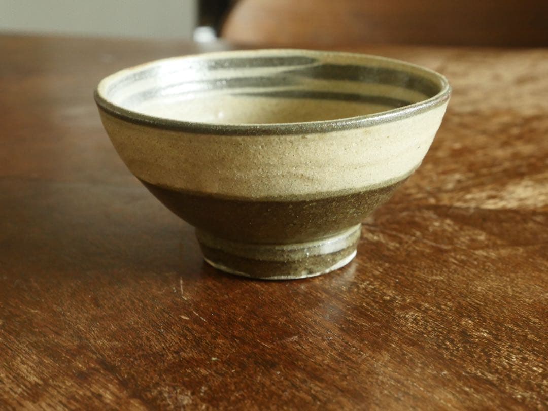 (2/15迄出品) 壺屋焼　金城次郎　茶碗　古作