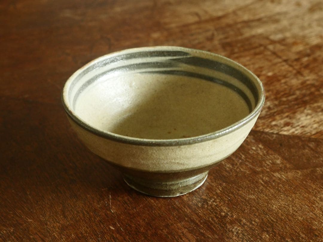 (2/15迄出品) 壺屋焼　金城次郎　茶碗　古作