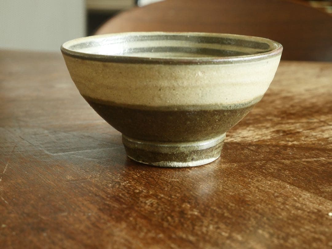 (2/15迄出品) 壺屋焼　金城次郎　茶碗　古作