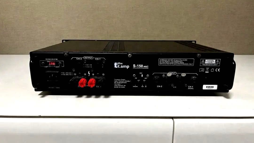トーマンS-150 mk2 パワーアンプ