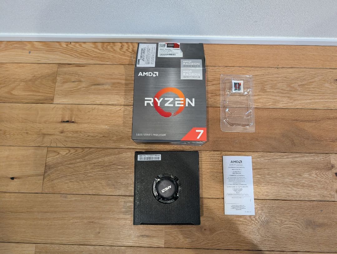 Mini-ITX自作PC_Ryzen7 5700G + 32GB + 1TB