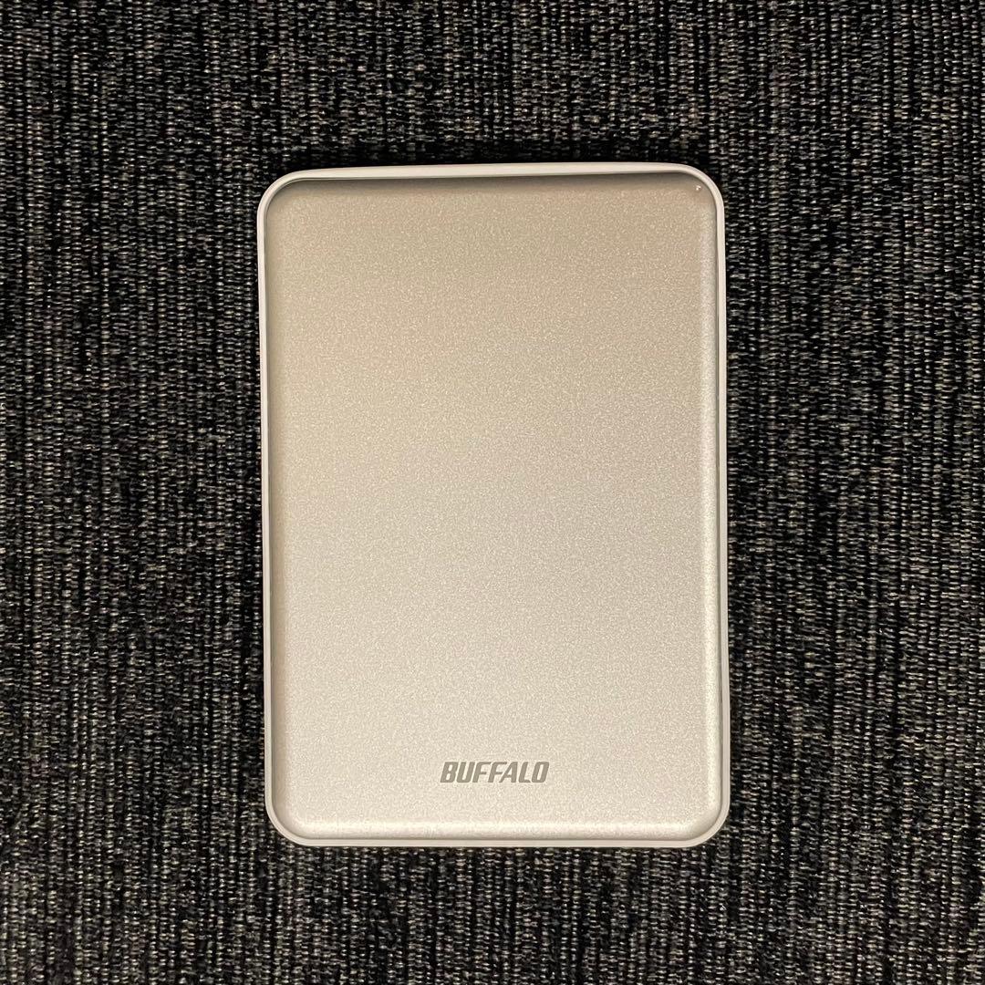 BUFFALO HD-PUS1.0U3-SVD 外付けHDD シルバー 1TB