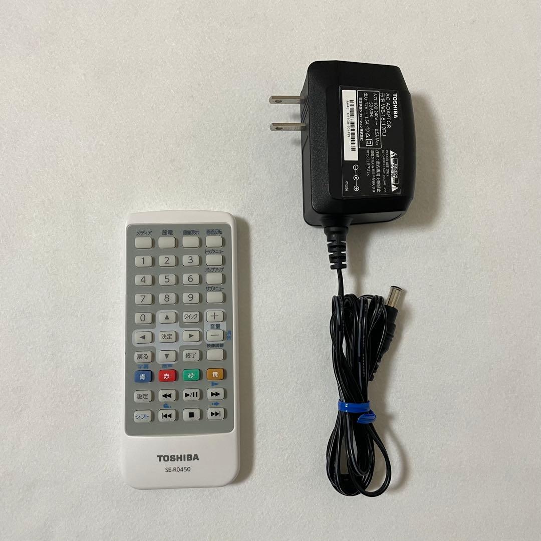 TOSHIBA ポータブルブルーレイディスクプレイヤー SD-BP900S