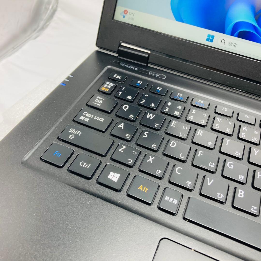 高性能ノートパソコン 大画面 バッテリーほぼ無劣化！NEC オフィス 01