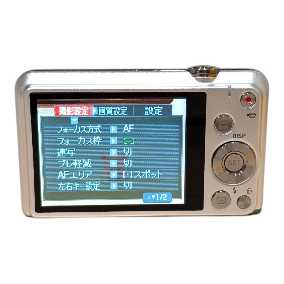 美品 動作確認済 CASIO EX-ZS27 デジカメ シルバー 充電器