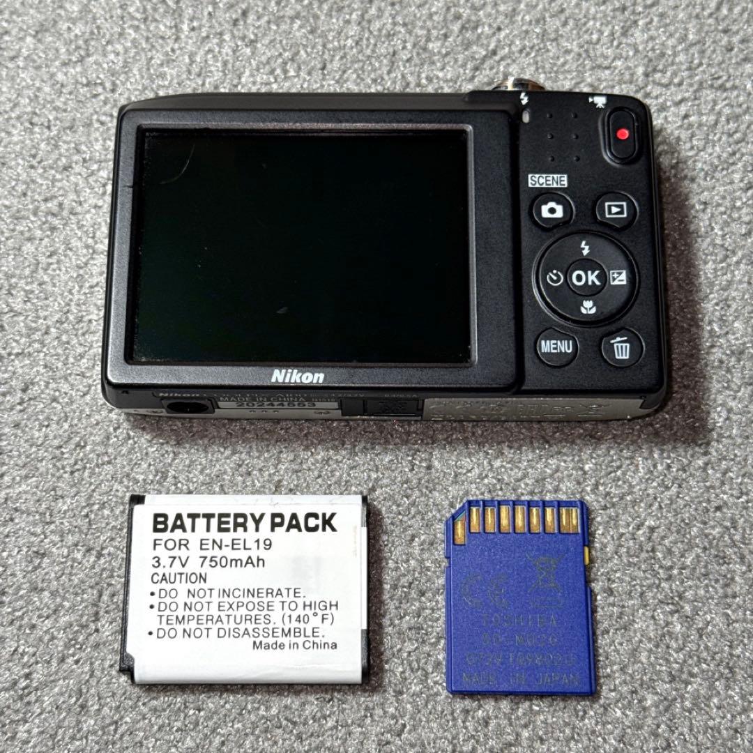 ☆動作OK Nikon coolpix A100 バッテリー&SDカード付き