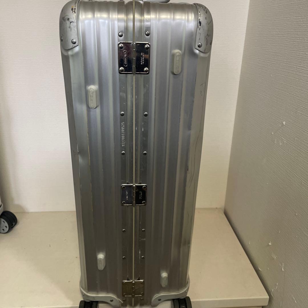 タグ付 青ロゴ RIMOWA トパーズ 82L チェックインL ドイツ製