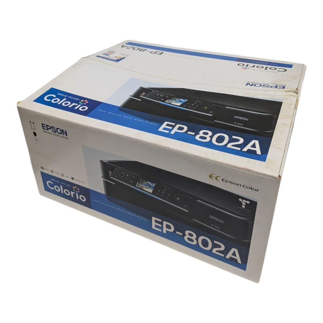【ジャンク品】EPSON　EP-802A インクジェットプリンター♪