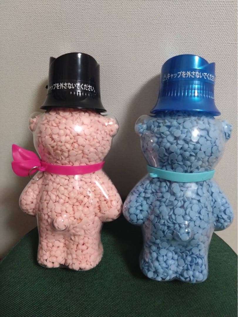 【非売品】P&Gレノアビーグマボトル　ピンク・青・サンプル3種