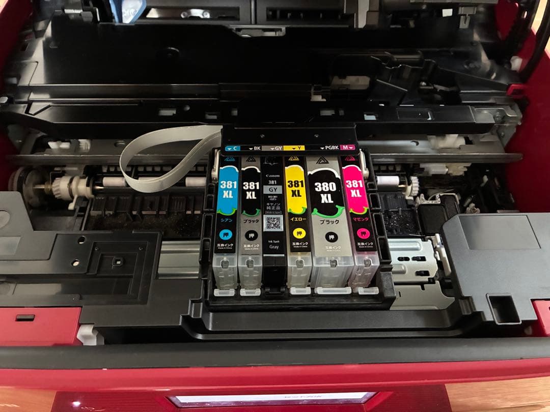 【ジャンク品】Canon インクジェットプリンター TS8430 取扱説明書つき