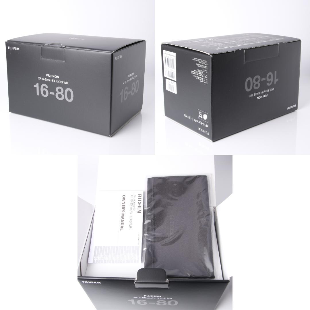 美品 FUJIFILM XF16-80mm F4 R OIS WR 箱、付属品付
