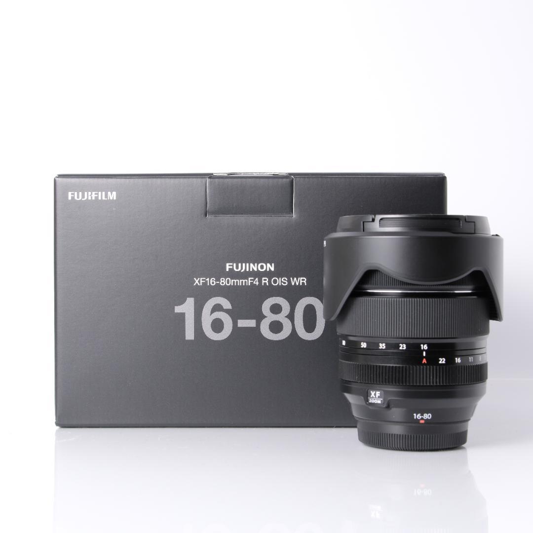 美品 FUJIFILM XF16-80mm F4 R OIS WR 箱、付属品付