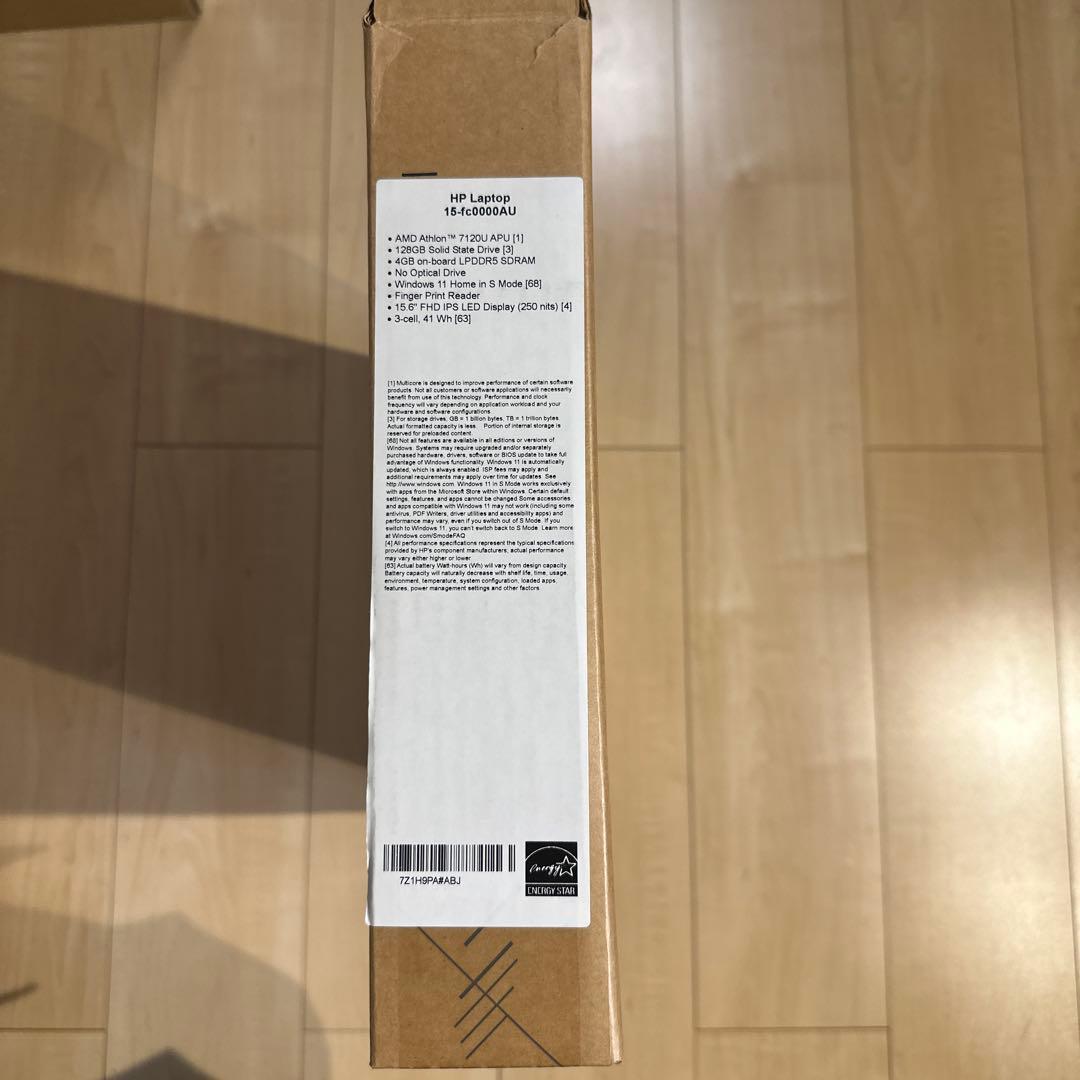 HP 15-fc0000AU 美品 ほぼ未使用 マウス付