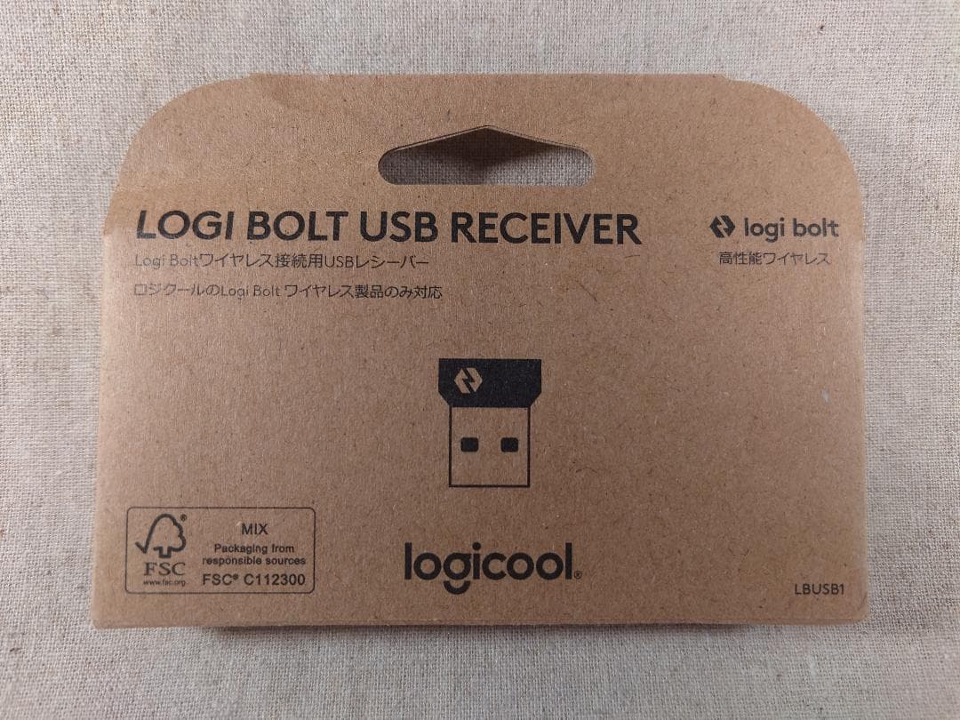 Logicool MX Master 3S＋Logi Bolt USBレシーバー