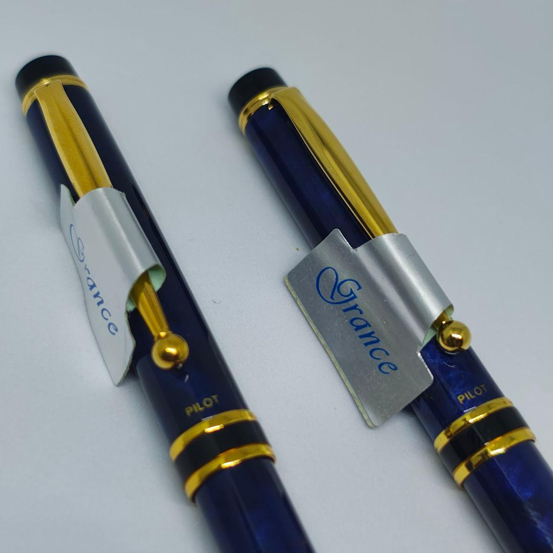 PILOT グランセ ブルーマーブル ボールペン シャープペンシル 未使用