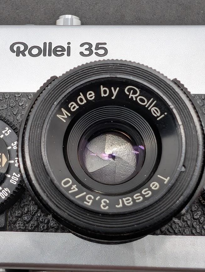 【完動品】Rollei 35 コンパクトフィルムカメラ シルバー
