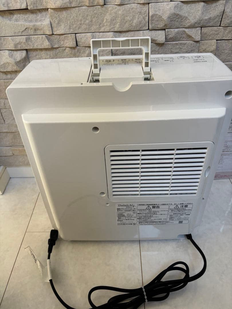 【美品】ダイニチ　加湿セラミックファンヒーター EFH-1200F　2022年製