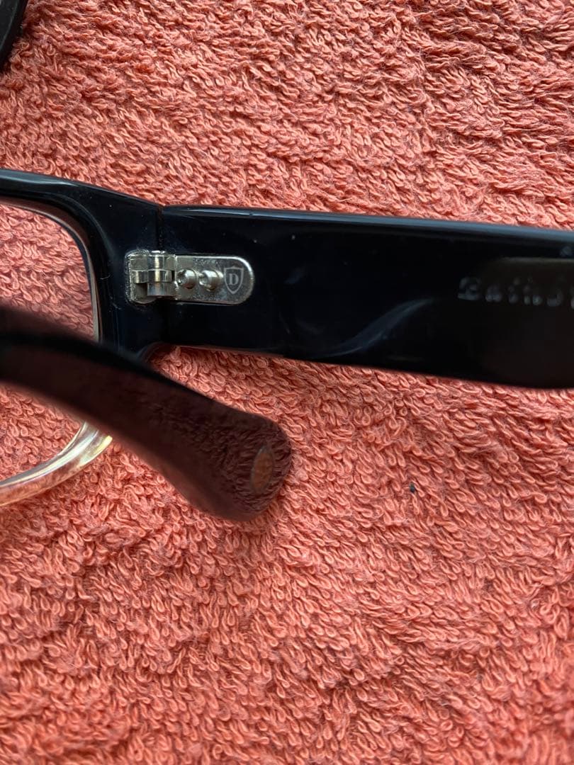 DITA メガネEdinburghツートンメガネ極太セル高級老眼鏡0.5弱老眼