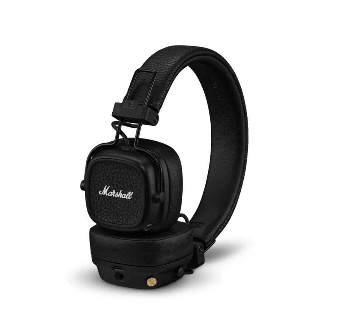 Marshall Major Ⅴワイヤレスヘッドフォン ブラック