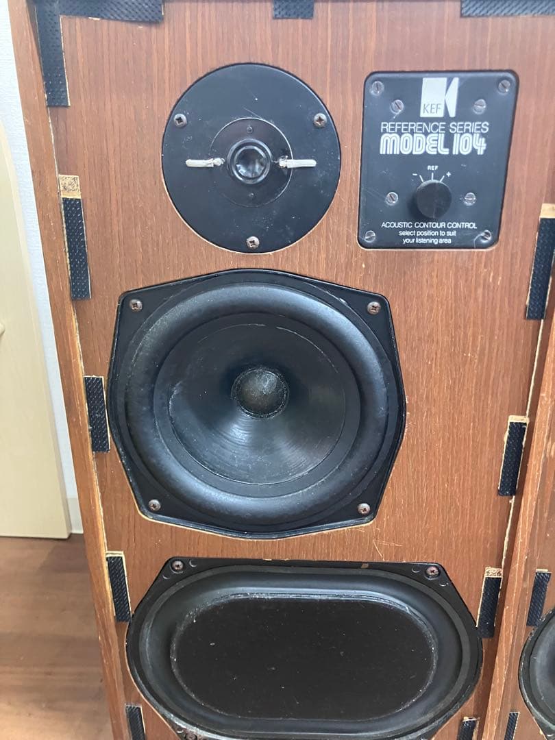英国名機 KEF Model 104 スピーカー 音出確認済現状 たのメル便にて