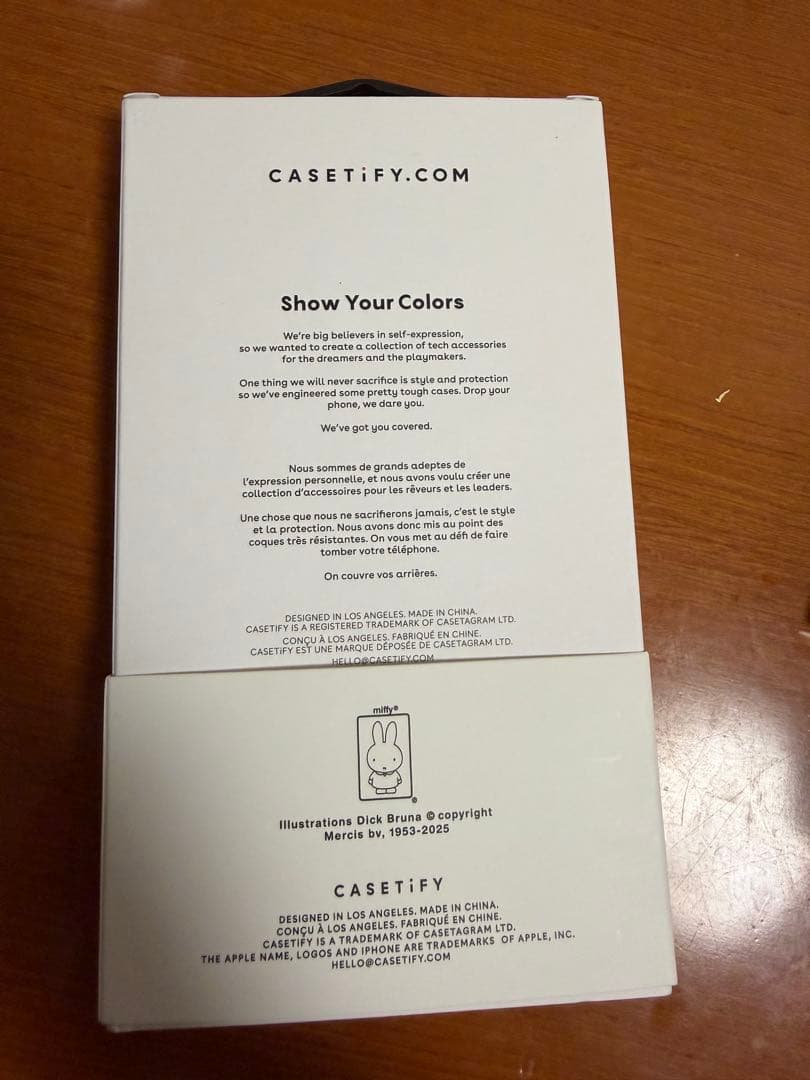 CASETiFY miffy iPhone 17proケース　カメラスタン付き