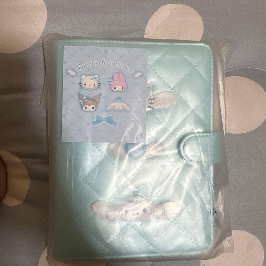 新品未使用未開封品　サンリオ　夢見るエンジェル　バインダー キルティング　青