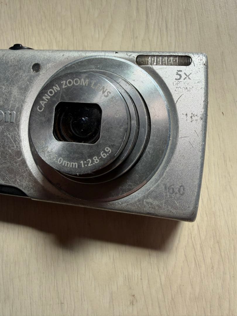 ジャンクCanon powershot A3500isコンパクトデジタルカメラ