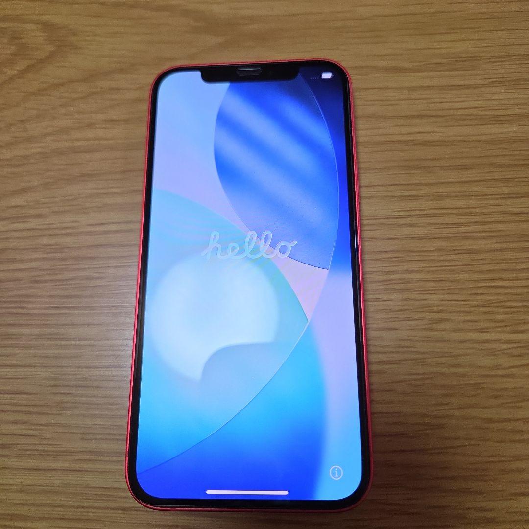 【SIMフリー・おまけ付】iPhone 12 128GB レッド