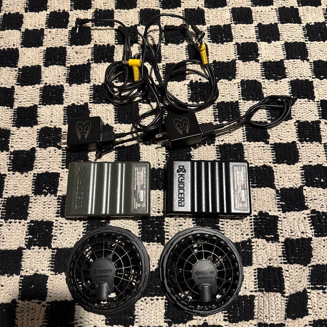 バートル　空調服　AIRCRAFT 13V バッテリー　ファンセット