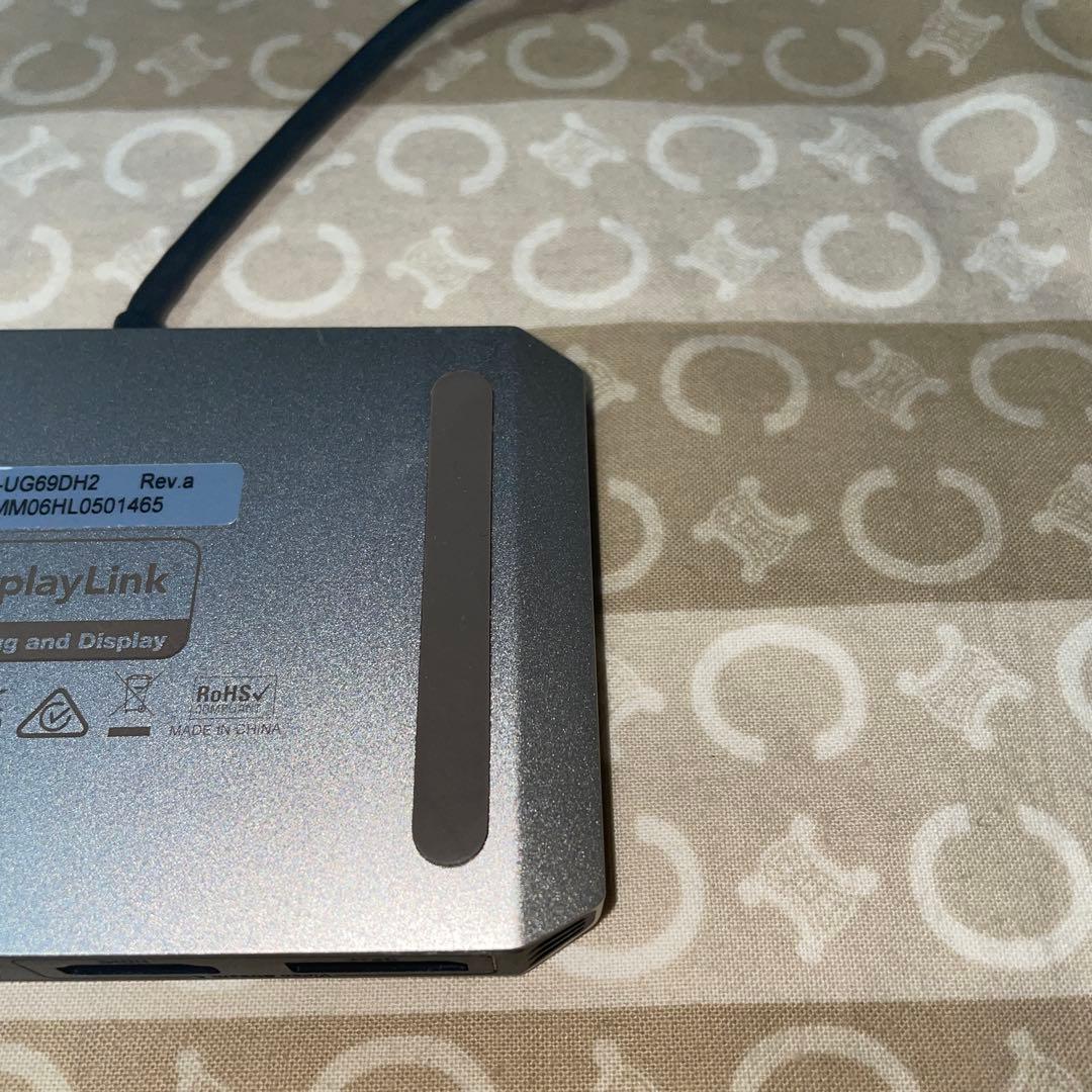 WAVLINK デュアル4K DisplayPort&HDMIアダプター