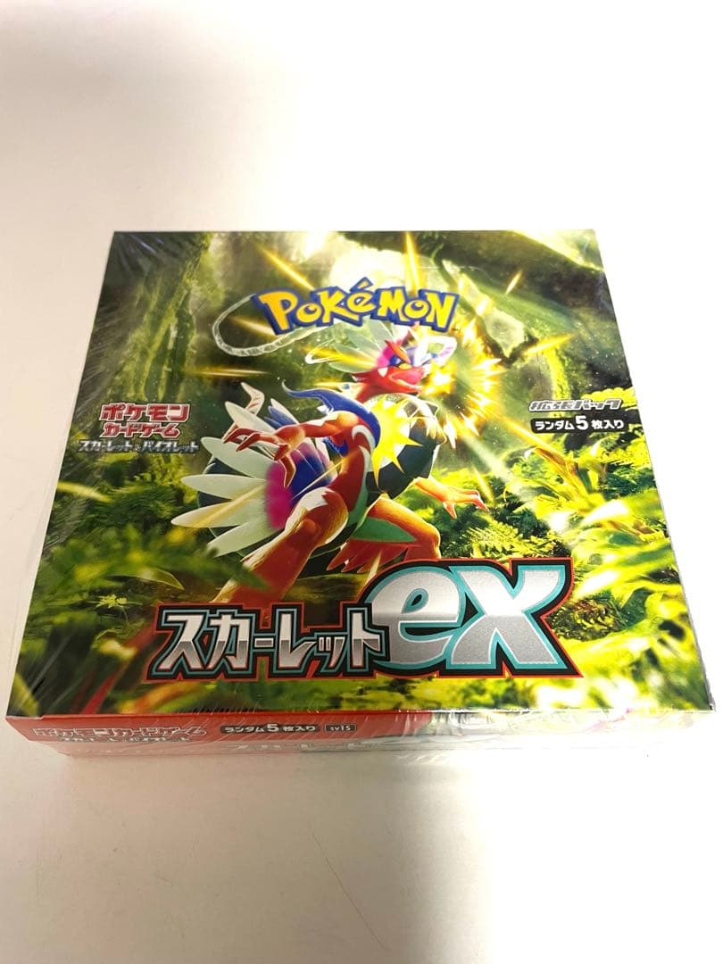 新品未開封　スカーレットex box シュリンク付き