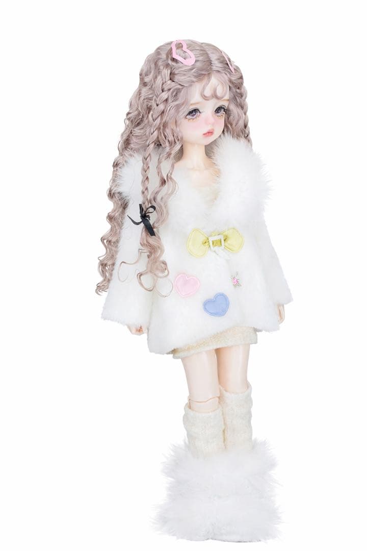 モヘアウィング 可愛い人形 フルセット30cm