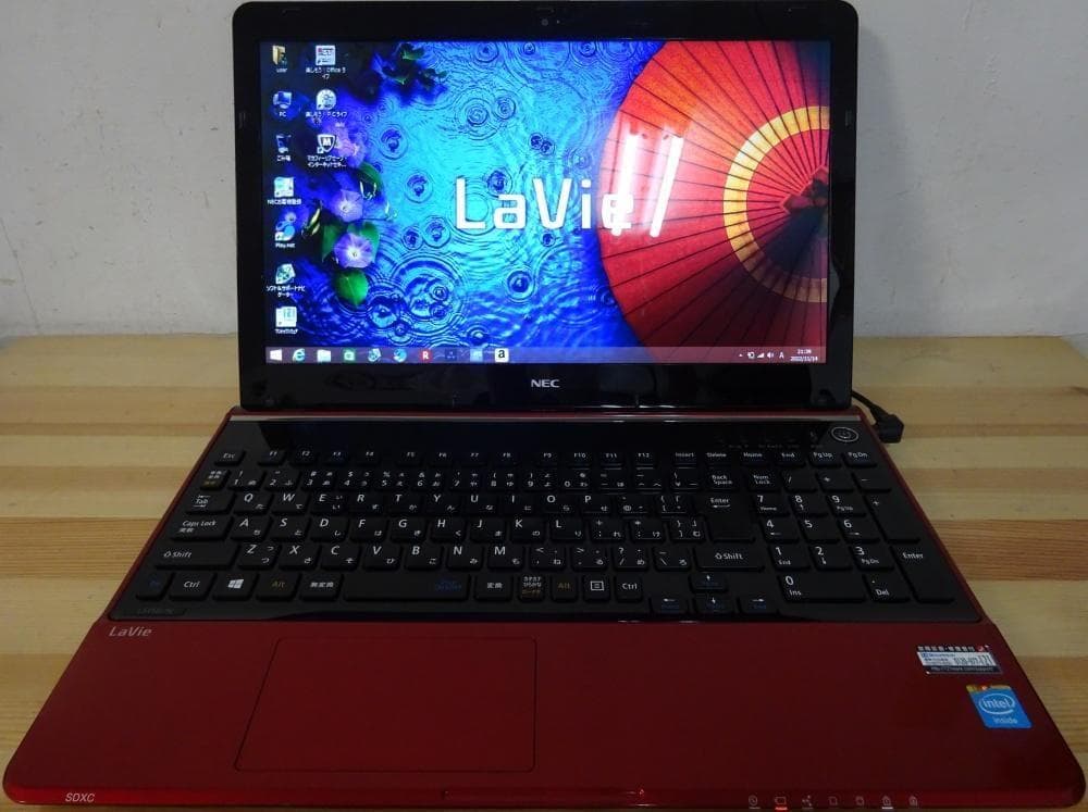 NEC ノートパソコン LaVie S GL18CTHDY/中古特価良品