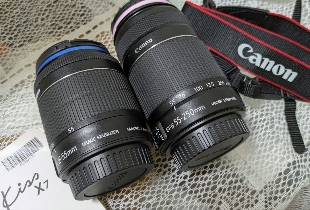 デジタルカメラ EOS Kiss X7 (EF-S55-250mm F4-5.6 IS II)