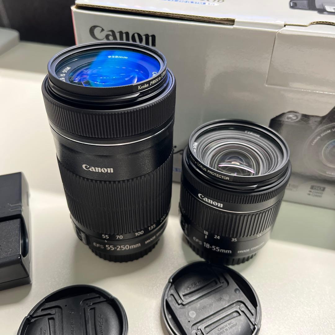 【低使用品】Canon EOS Kiss X10 レンズキット SDカード付
