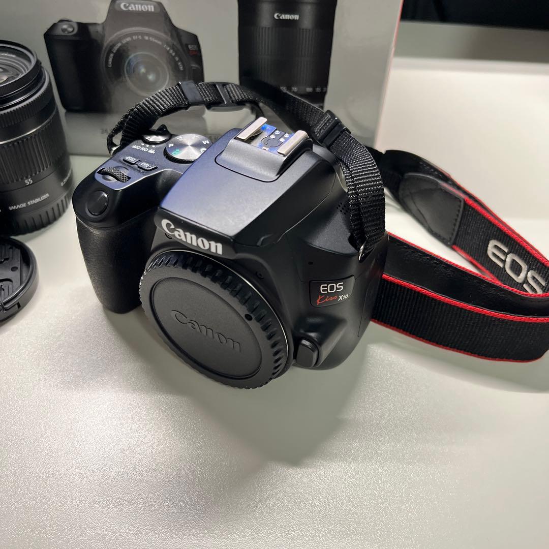 【低使用品】Canon EOS Kiss X10 レンズキット SDカード付