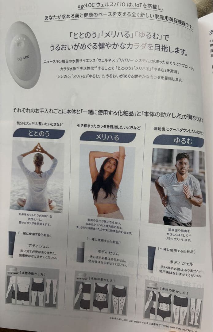 ageLOC BODY ボディケアセット IoT対応