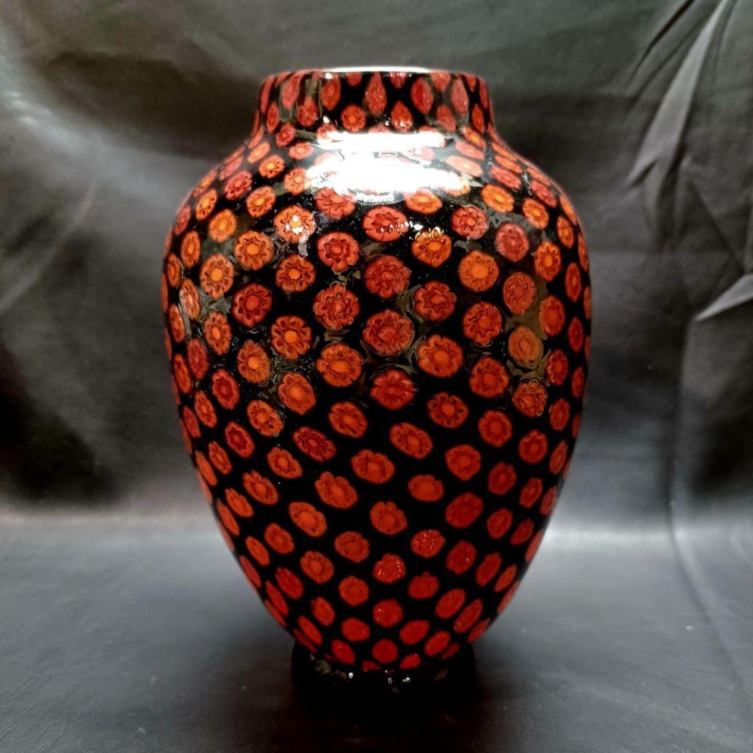 MURANO LINEA ムラノ ミルフィオリ 花瓶 ヴェネチアン ベネチアン
